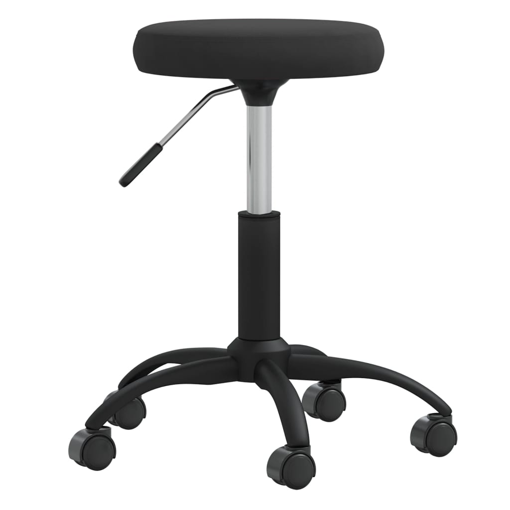 Massagehocker Samt Senfgelb