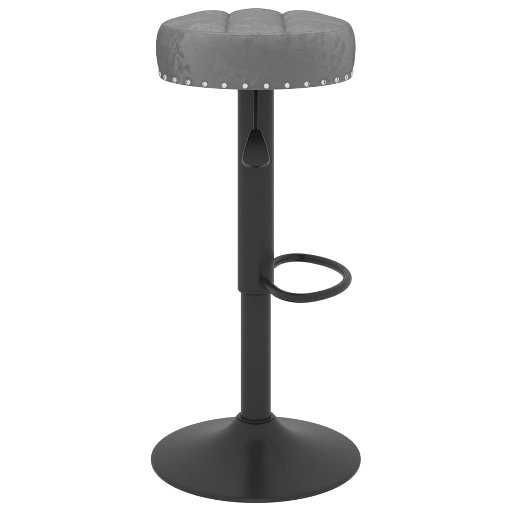 Barhocker 2 Stk. Creme Samt