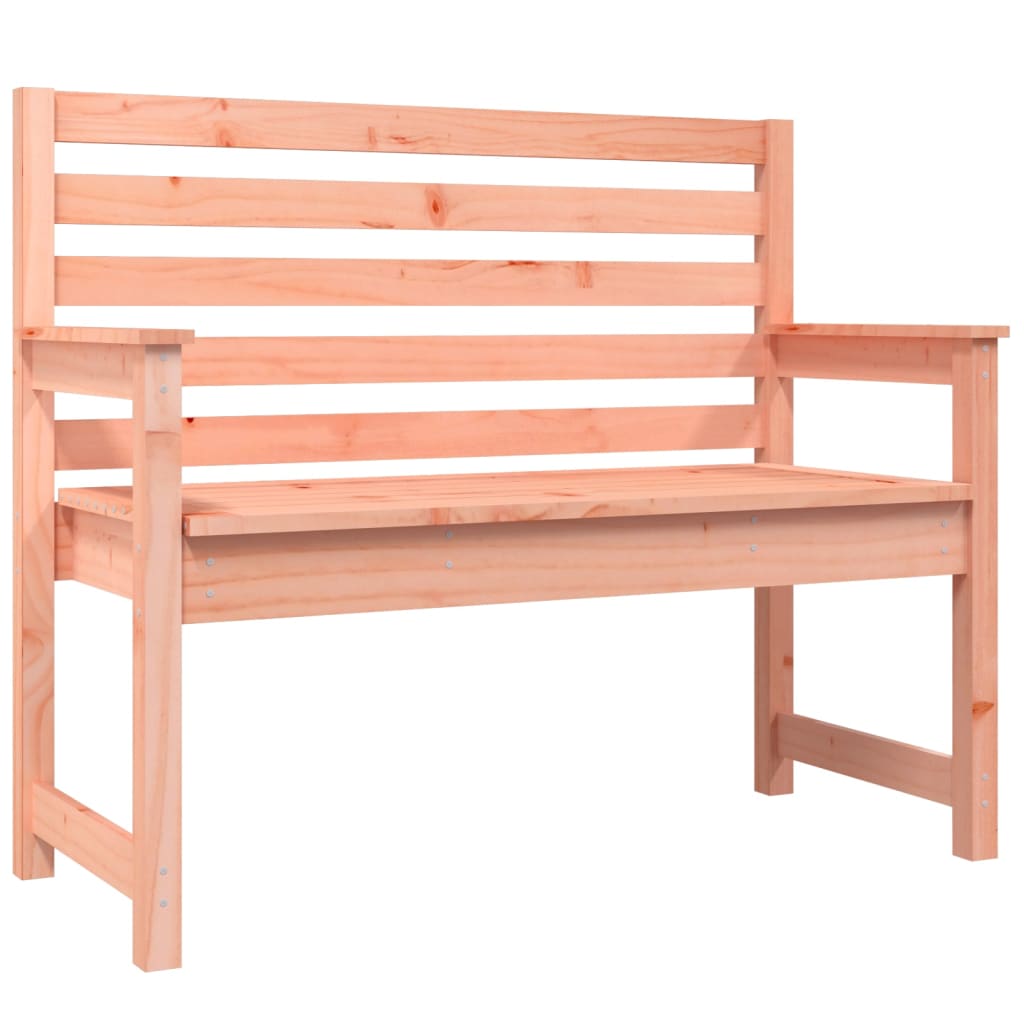 Gartenbank Grau 109x48x91,5 cm Massivholz Kiefer