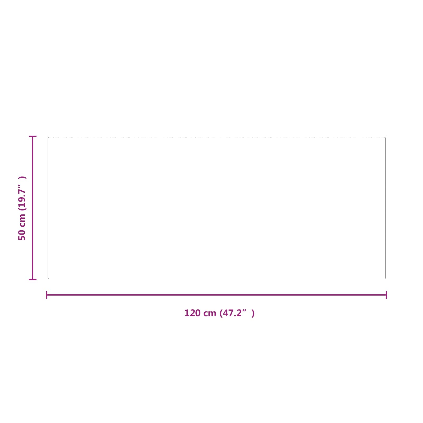Feuerstelle Glasplatte Transparent 80 x 50 cm Glas