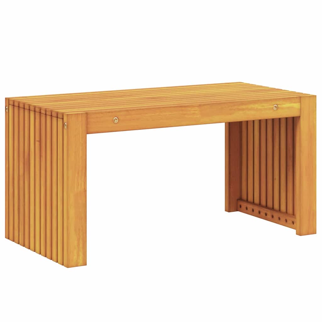 Beistelltisch Öl-Natur 70 x 35 x 35 cm Massivholz Akazie