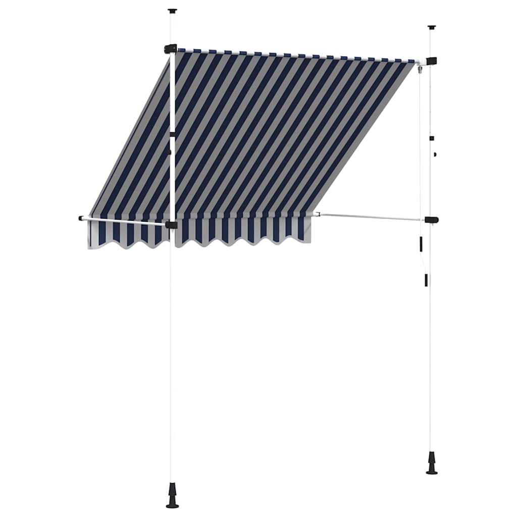 Einziehbare Markise Handbetrieben 150 cm Anthrazit