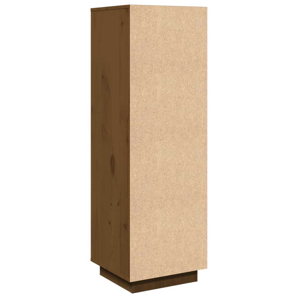 Highboard 38x35x117 cm Massivholz Kiefer