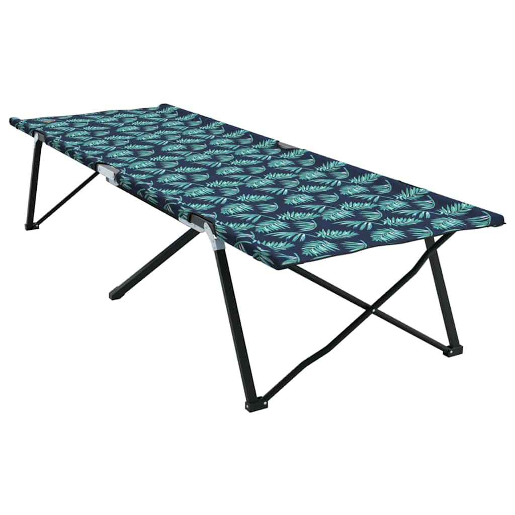 Klapp Schlafbett fürs Camping Blau 206 x 76 x 74 cm