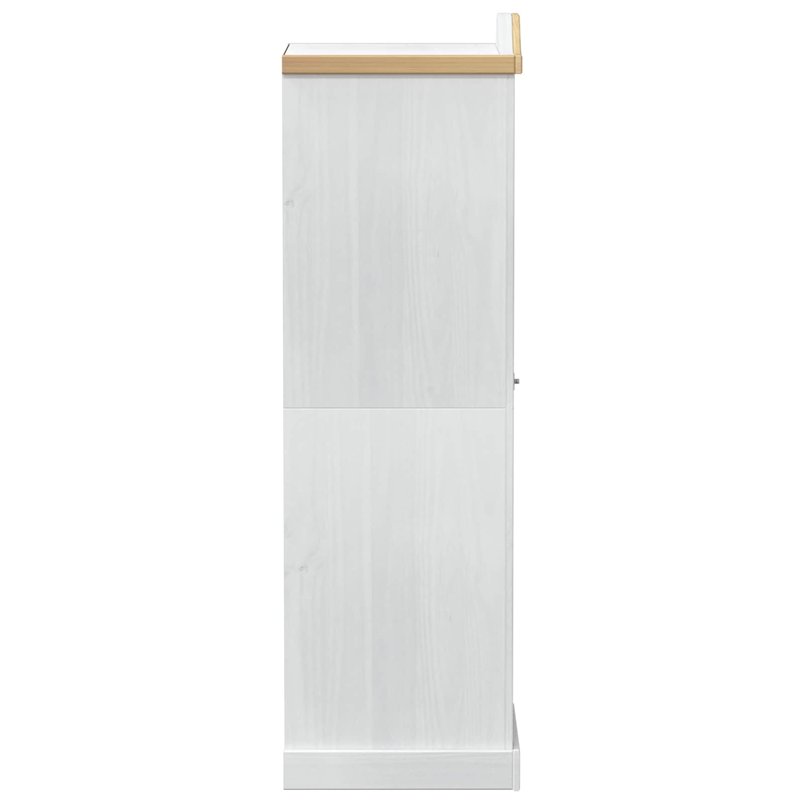 Kleiderschrank Corona 55x52x170 cm Massivholz Kiefer