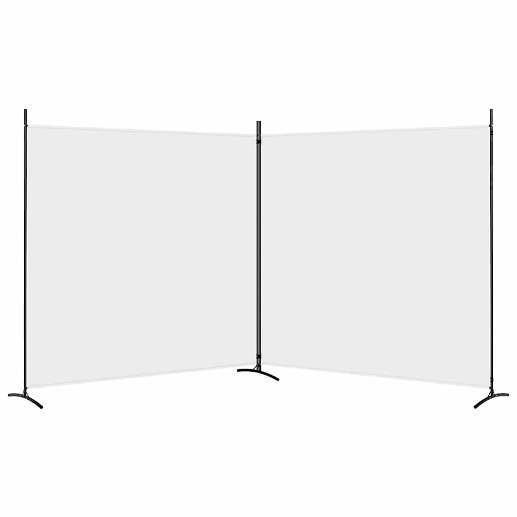 Einzel Panel Raumteiler Beige 175 x 180 cm Stoff