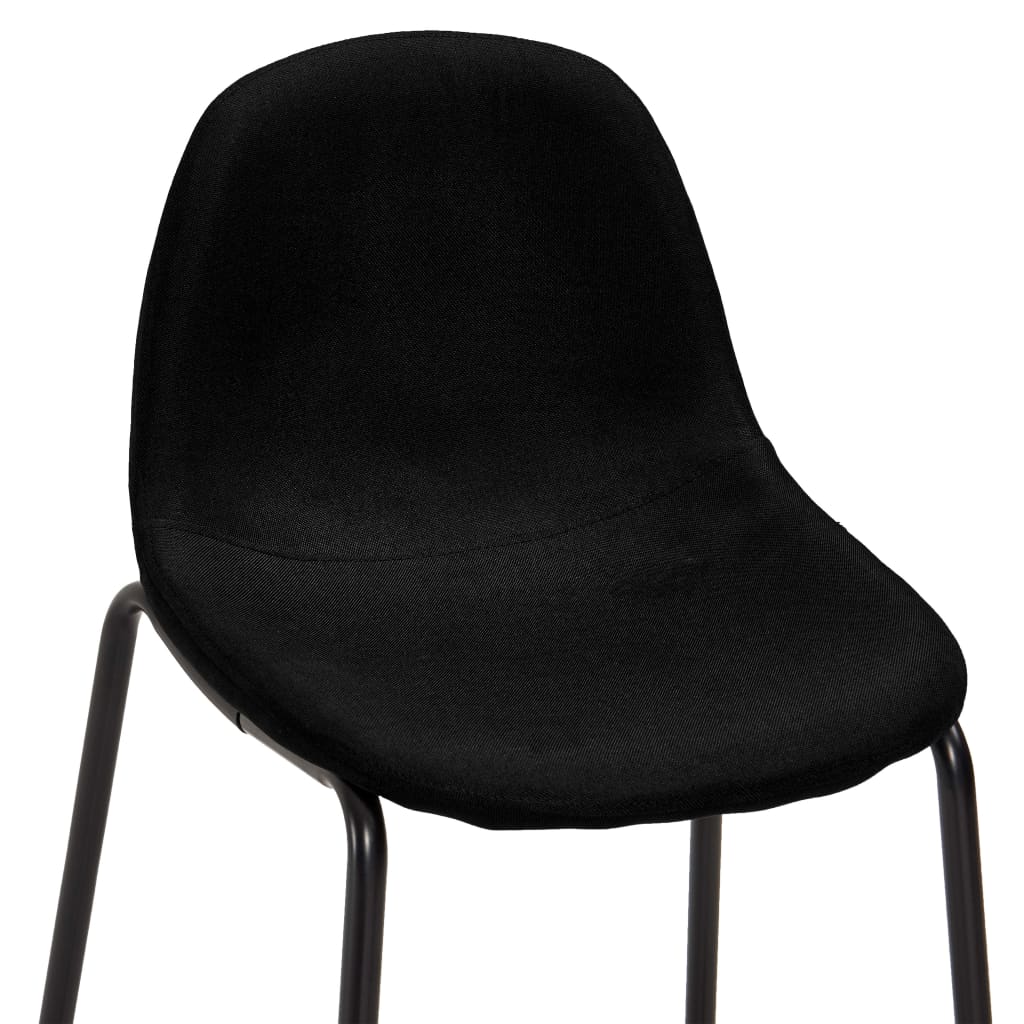 5-tlg. Bar-Set Stoff Dunkelgrau