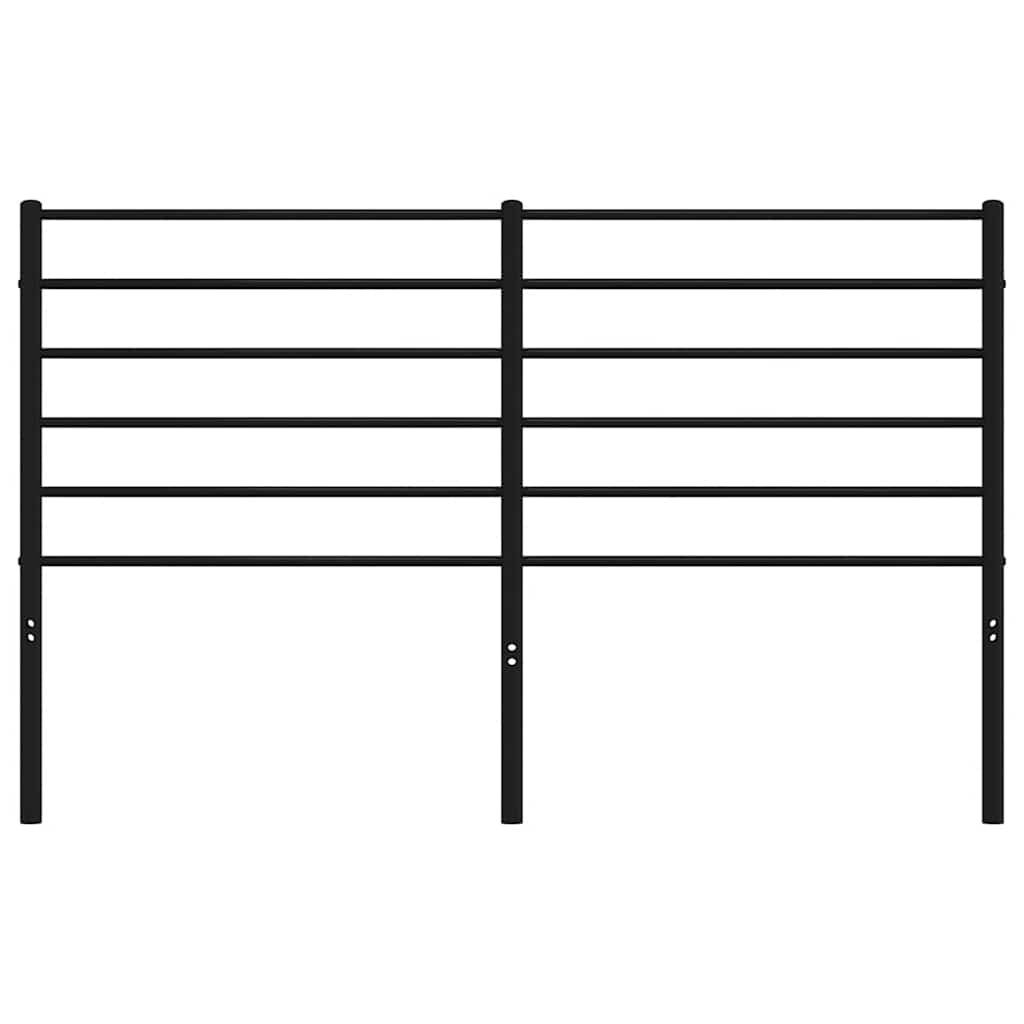 Ersatz-Kopfteil Metall Schwarz 80 cm
