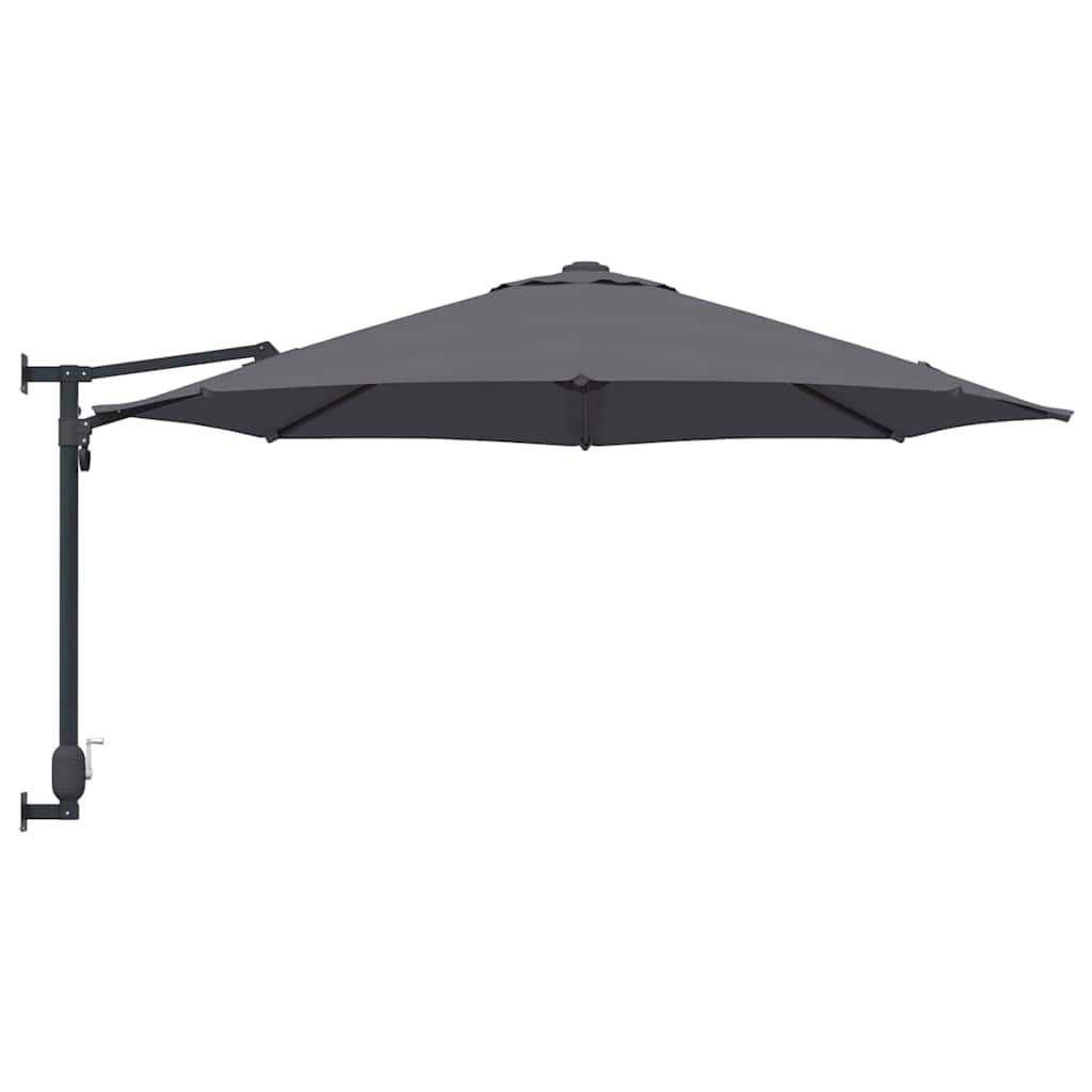 Garten-Sonnenschirm Sand 248 x 248 x 148 cm Polyester und Stahl