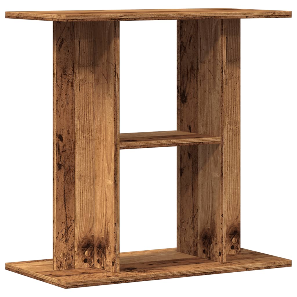 Aquariumständer Weiß 60x30x60 cm Holzwerkstoff