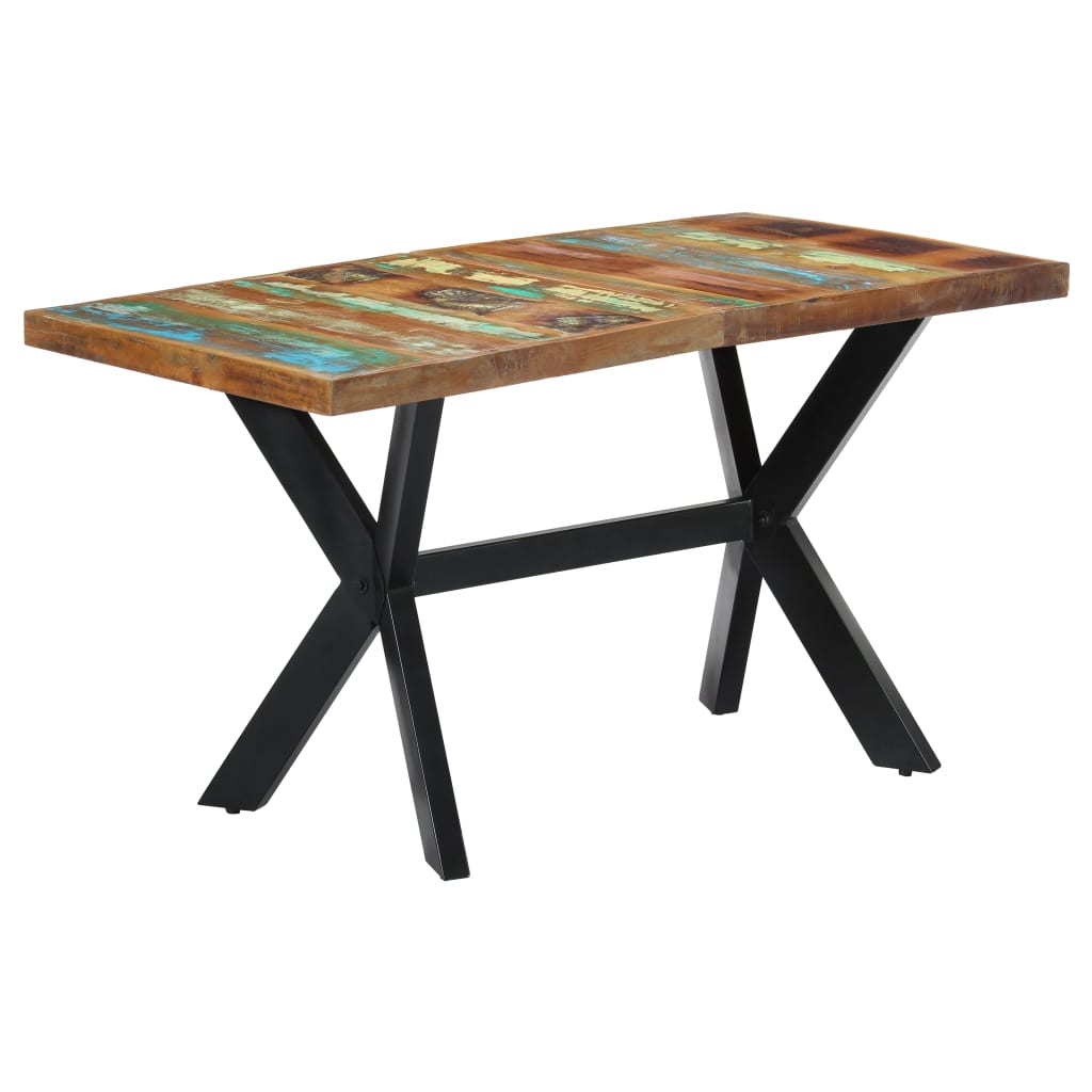 Esstisch Massivholz Mango und Stahlgestell 180 cm
