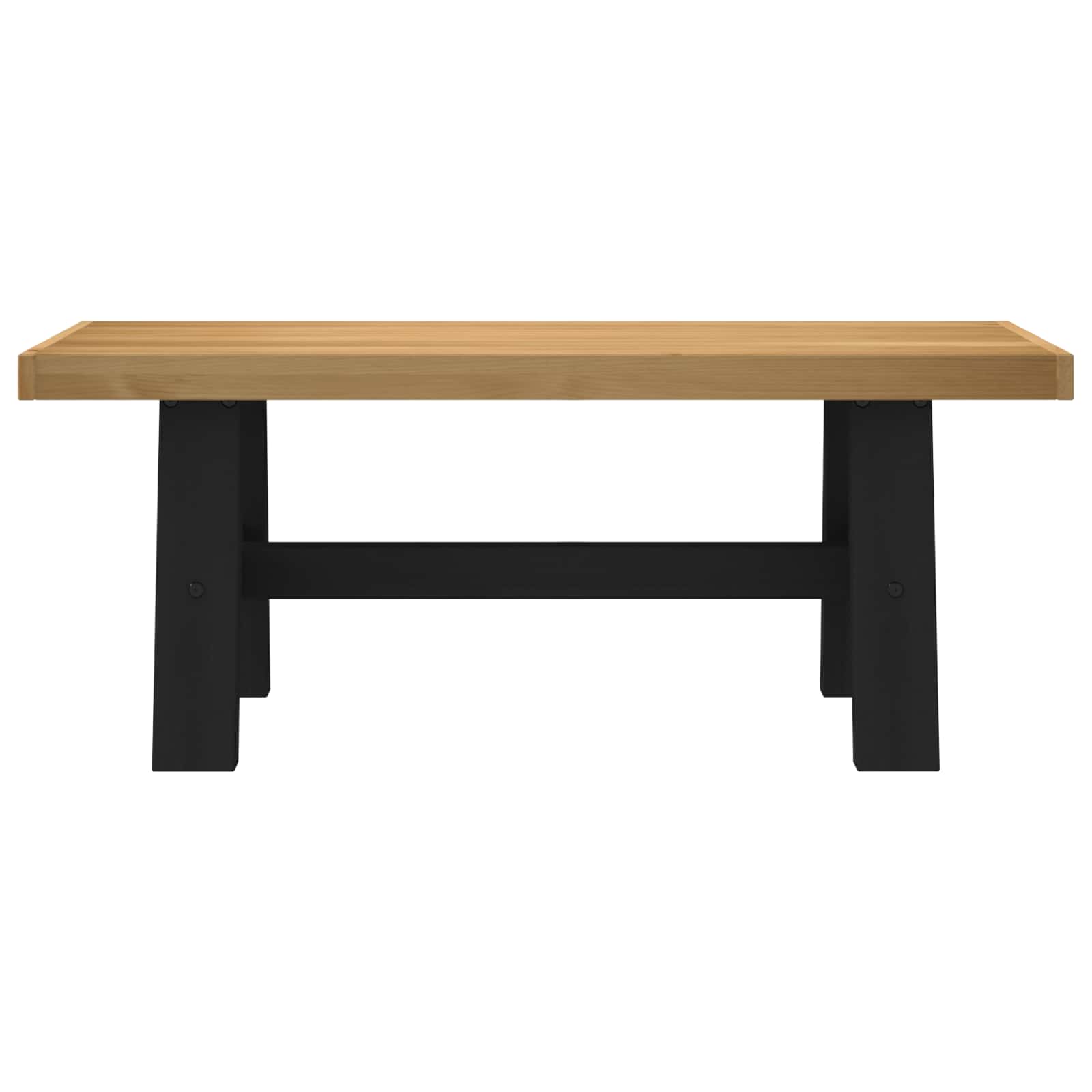 Esstischbank NOAIN 180 x 41 x 45 cm Massives Kiefernholz