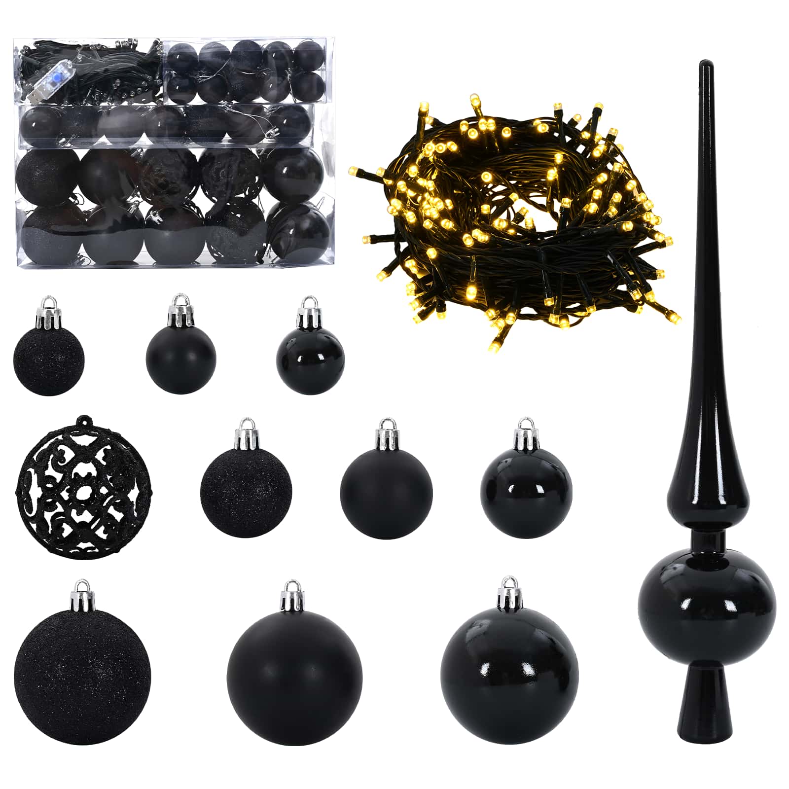 Künstlicher Weihnachtsbaum Weiß 120 cm PVC und Stahl