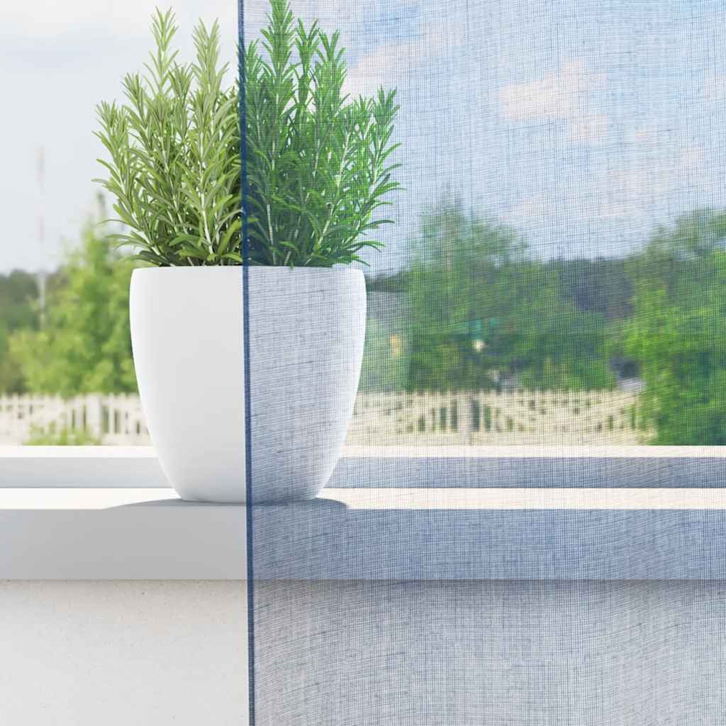Voile Vorhänge mit Ösen 2 Stk. Apfelgrün 140x140 cm