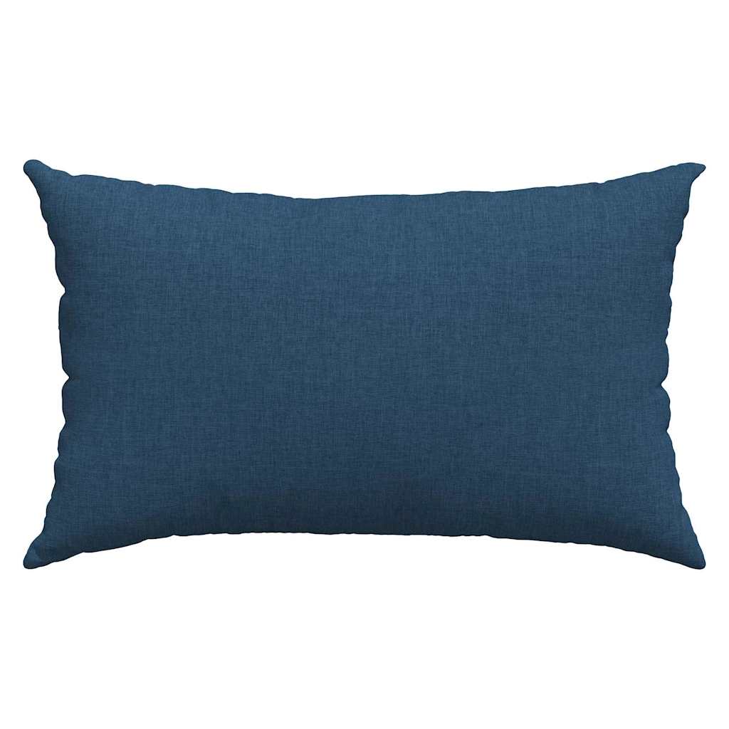 Sofakissen 2 pcs Hellgrau 50 x 30 cm Stoff