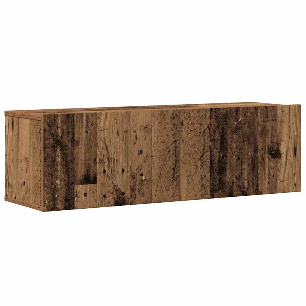 4-tlg. TV-Schrank-Set Weiß Holzwerkstoff