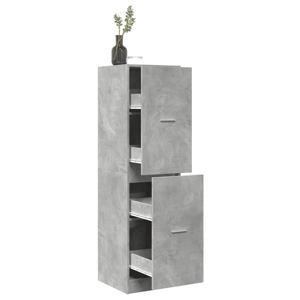 Apothekerschrank Weiß 30 x 41 x 174,5 cm Holzwerkstoff