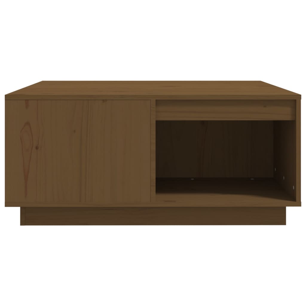 Couchtisch 100x101x40,5 cm Massivholz Kiefer