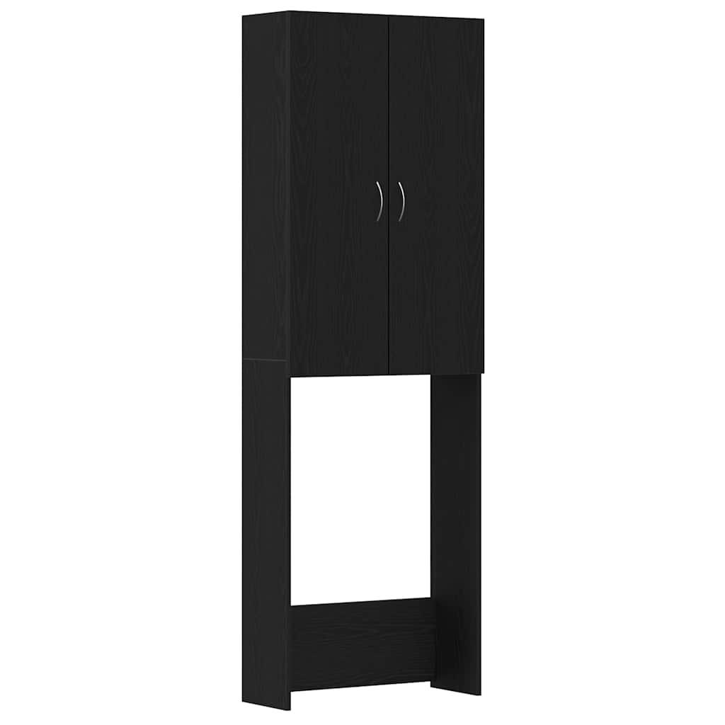 Waschmaschinenschrank Weiß 64x25,5x190 cm
