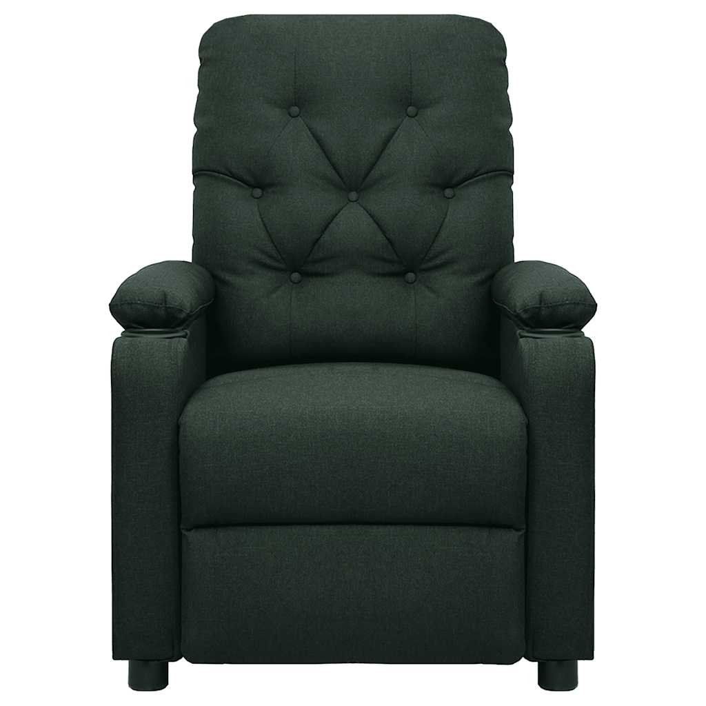 Massagesessel Schwarz Stoff