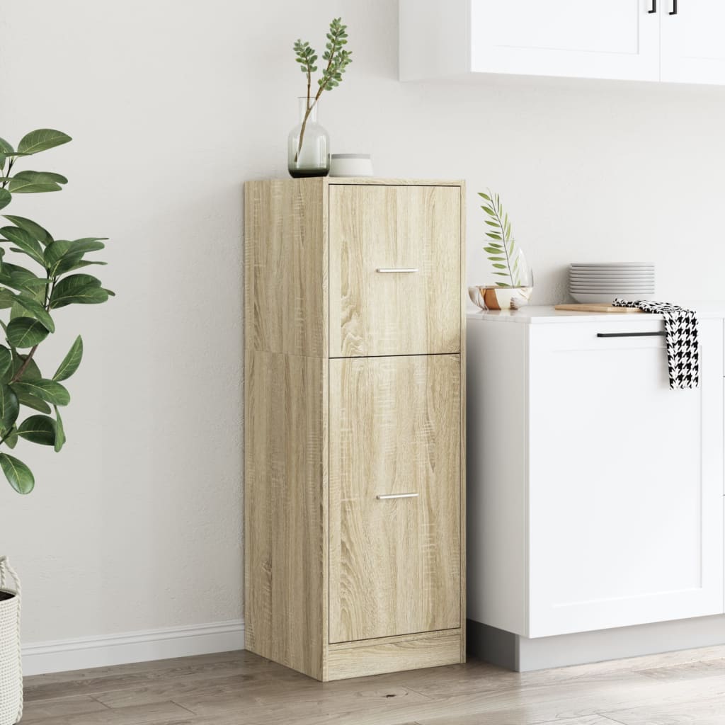 Apothekerschrank Weiß 30 x 41 x 174,5 cm Holzwerkstoff