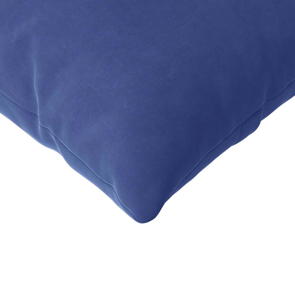 Sofakissen 2 Stück Blau 50 x 30 cm Cordstoff