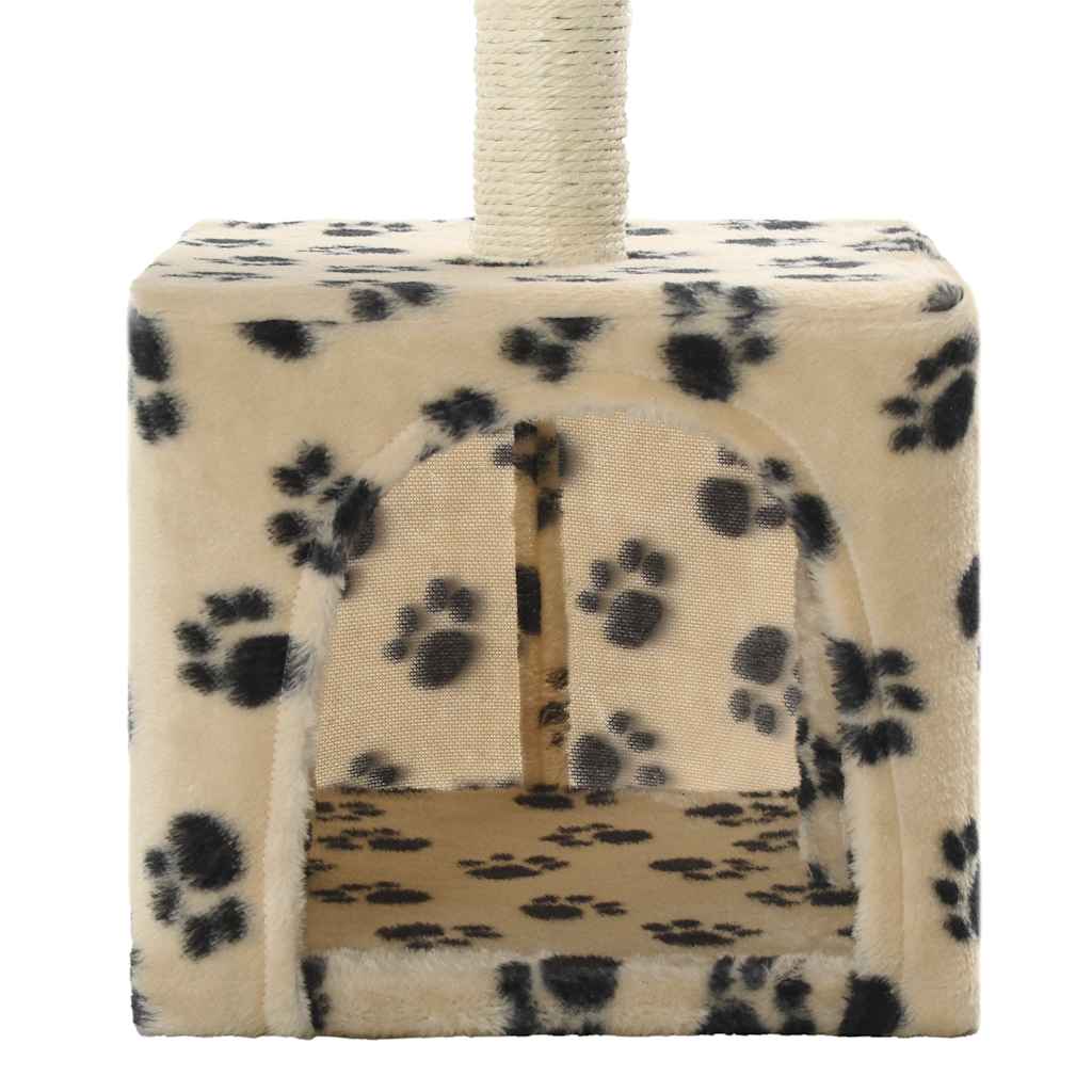 Katzen-Kratzbaum Sisal 55 cm Grau