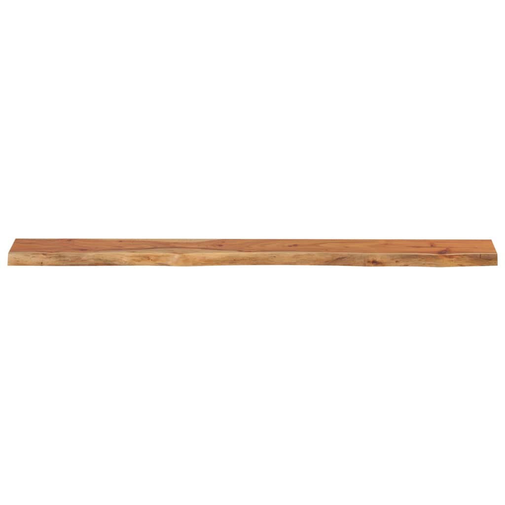 Wandregal 40x20x2,5 cm Rechteckig Massivholz Akazie Baumkante