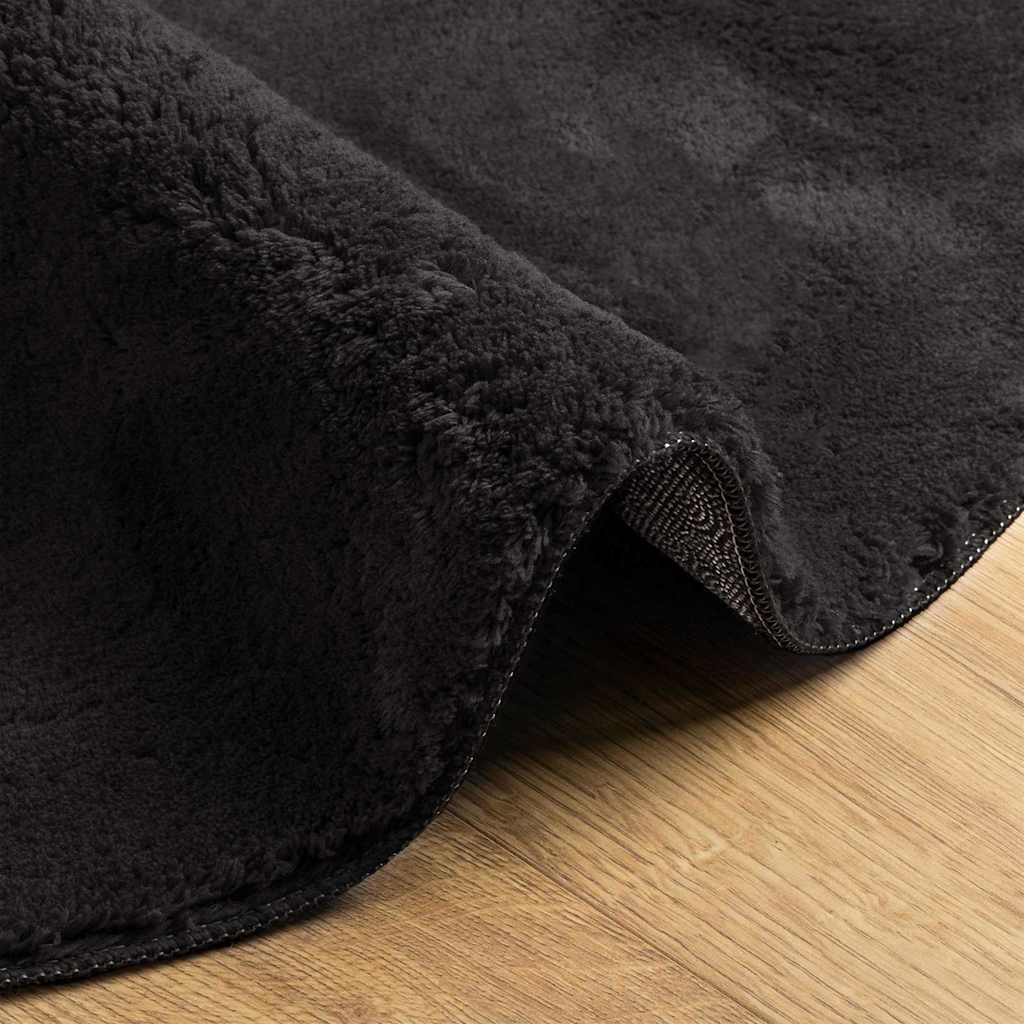 Bereichsteppiche HUARTE Anthrazit 100 x 200 cm Polyester