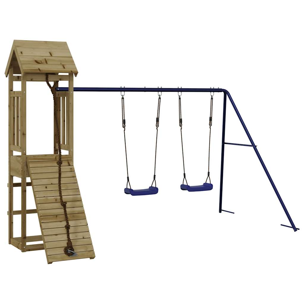 Spielturm Massivholz Kiefer