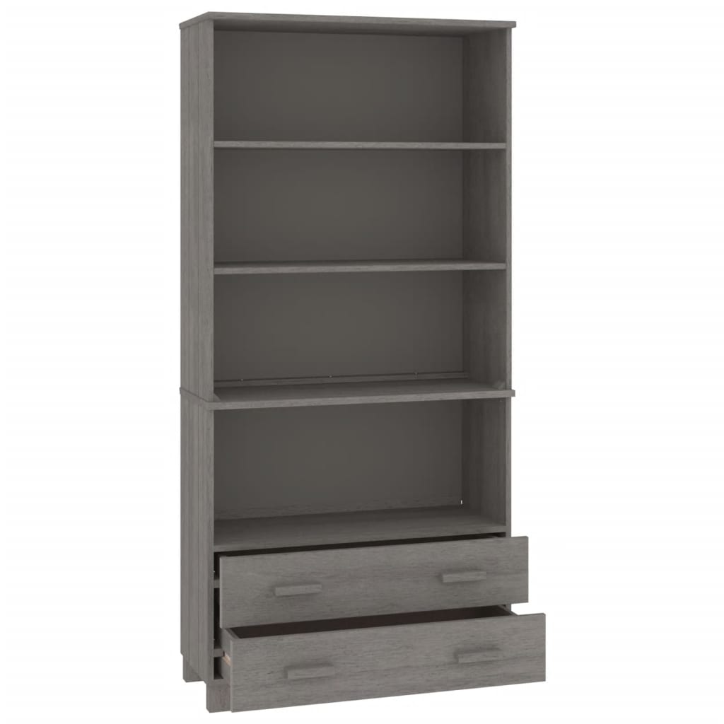 Highboard HAMAR Massivholz Kiefer Honigbraun