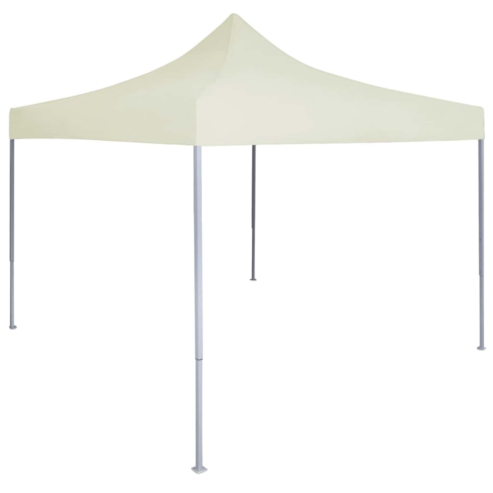 Partyzelt Faltbar Pop-Up Schwarz 292x292x315 cm