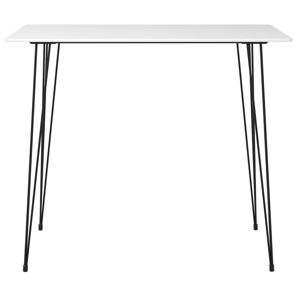 Bartisch Schwarz 120x60x105 cm