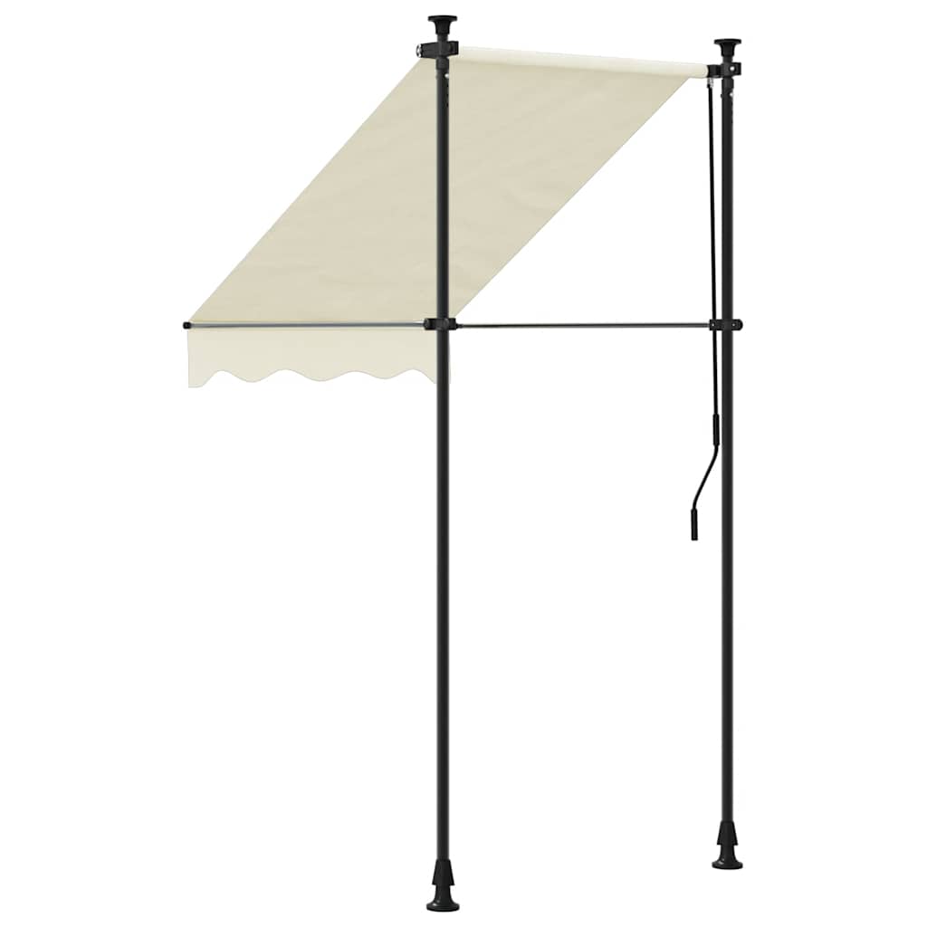 Einziehbare Markise Handbetrieben 150 cm Anthrazit