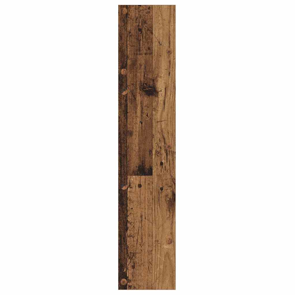 Wand-Schuhschränke 4 Stk. Weiß 60x18x60 cm Holzwerkstoff