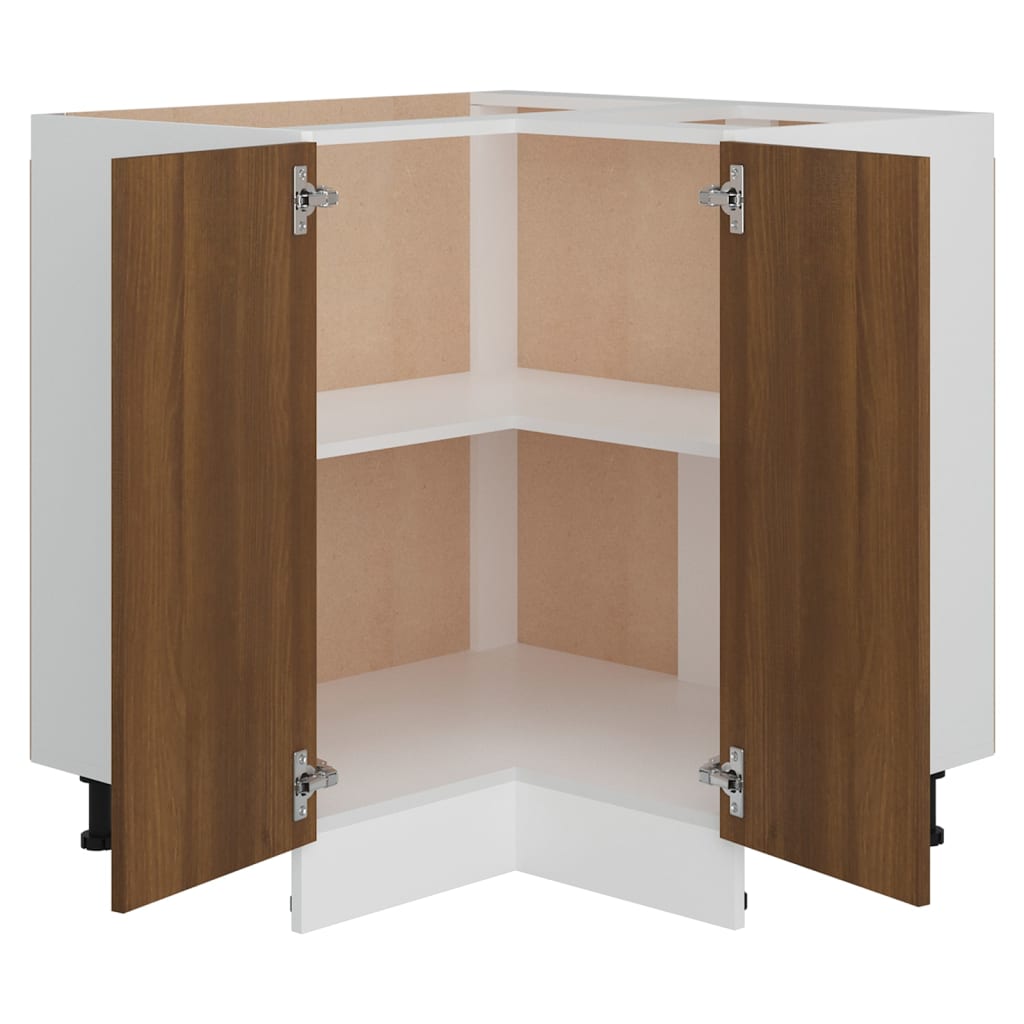 Unterschrank Lyon Weiß 60x46x81,5 cm Holzwerkstoff