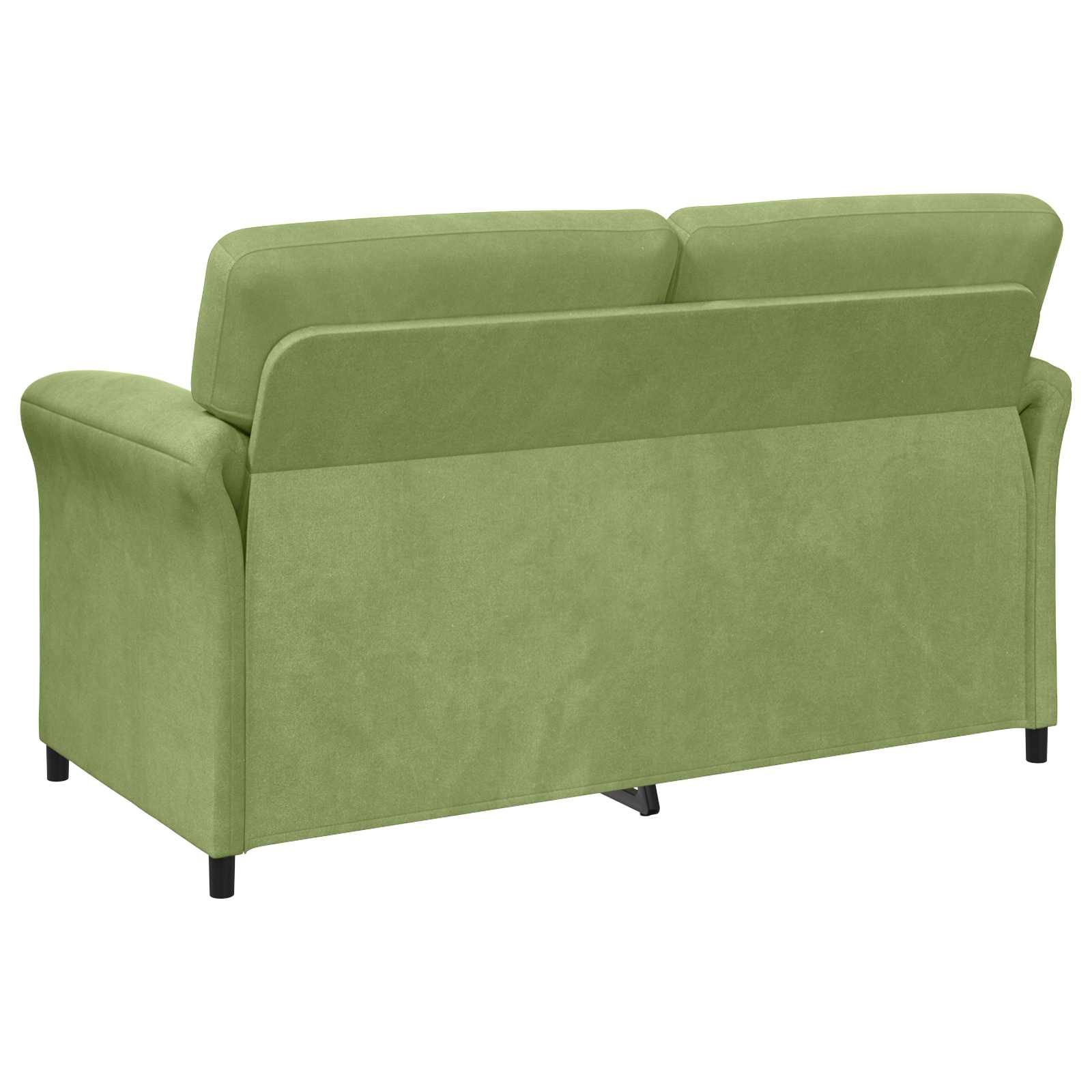 1-Sitzer Sofa Hellgrau 88 x 83 x 95 cm Samt