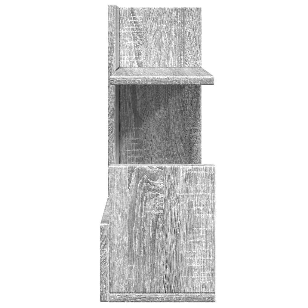 Schreibtisch-Organizer Weiß 49x20x52,5 cm Holzwerkstoff