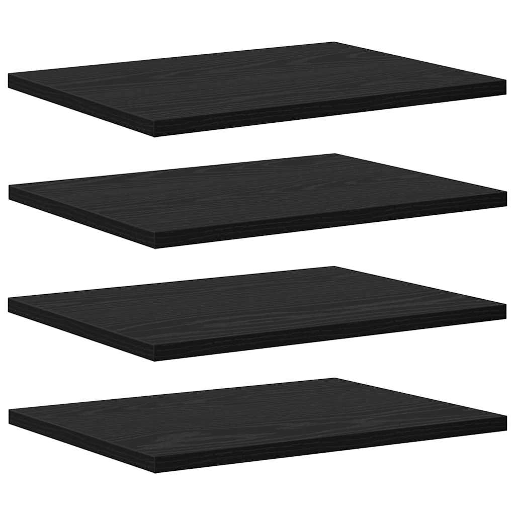 Bücherregal-Bretter 4 Stk. Weiß 40x10x1,5 cm Holzwerkstoff