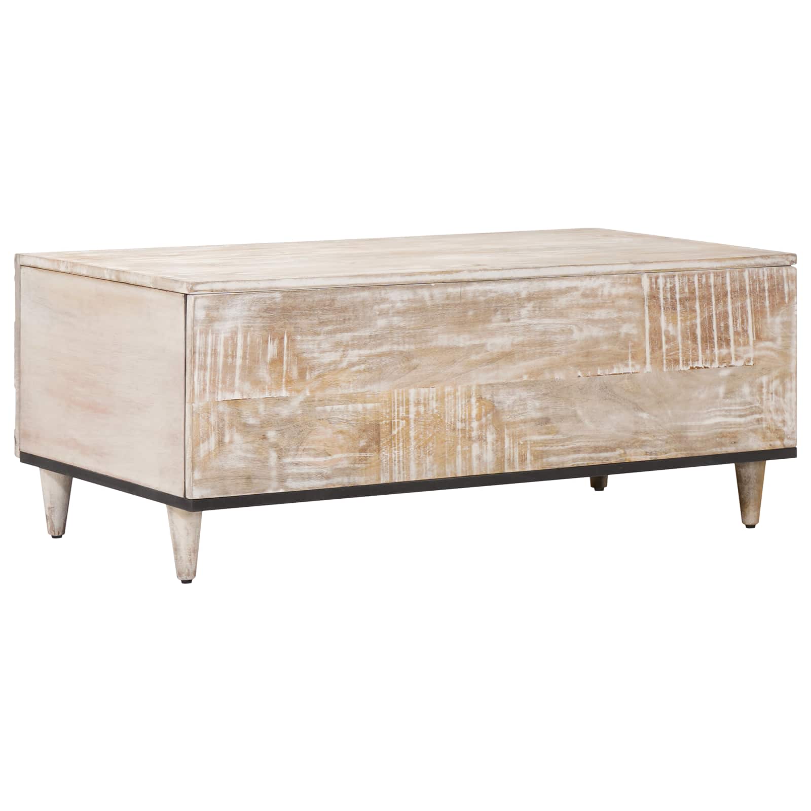 Couchtisch Braun 100 x 54 x 40 cm Massivholz Mango