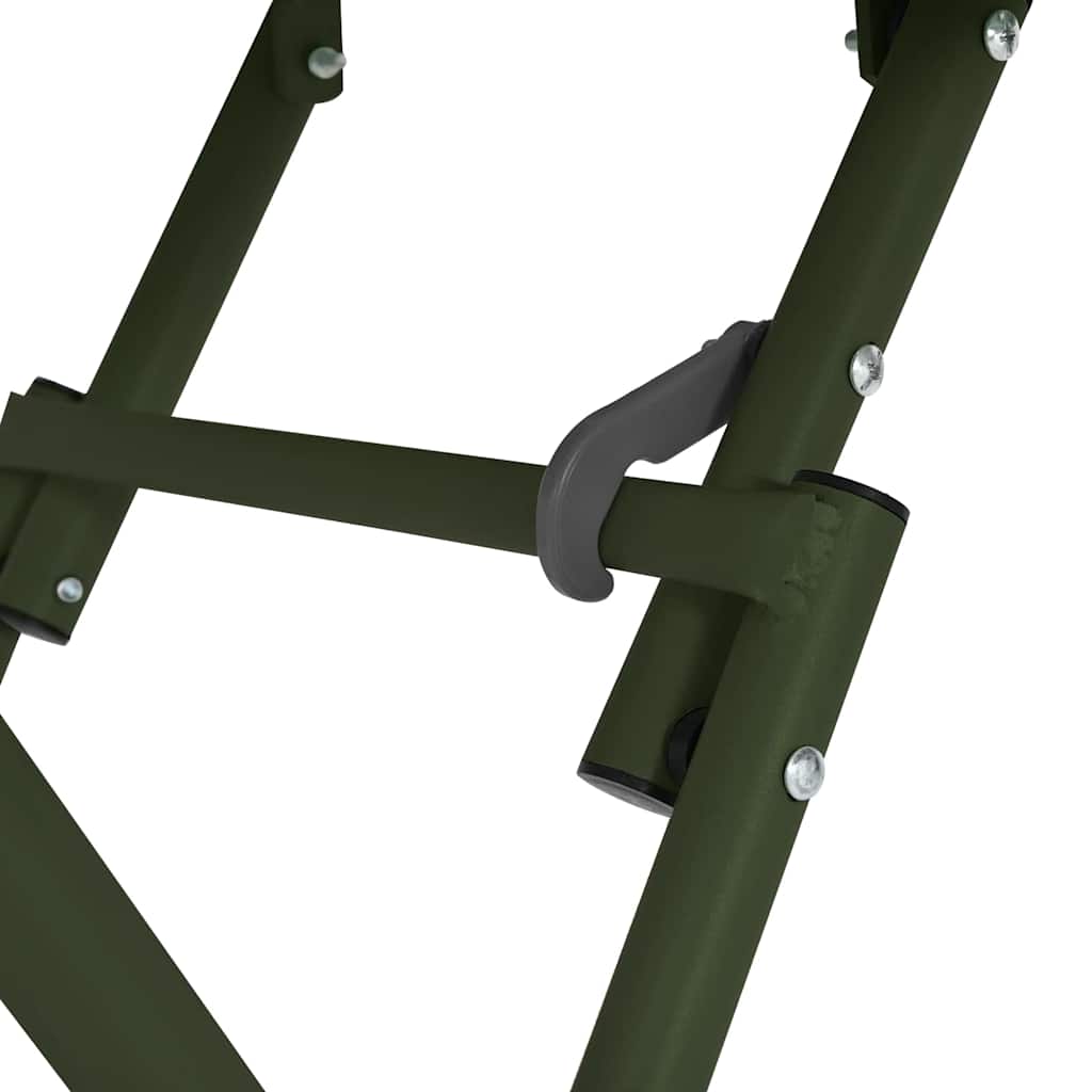 Bistrotisch Weiß 55 x 55 x 72,5 cm Pulverbeschichteter Stahl