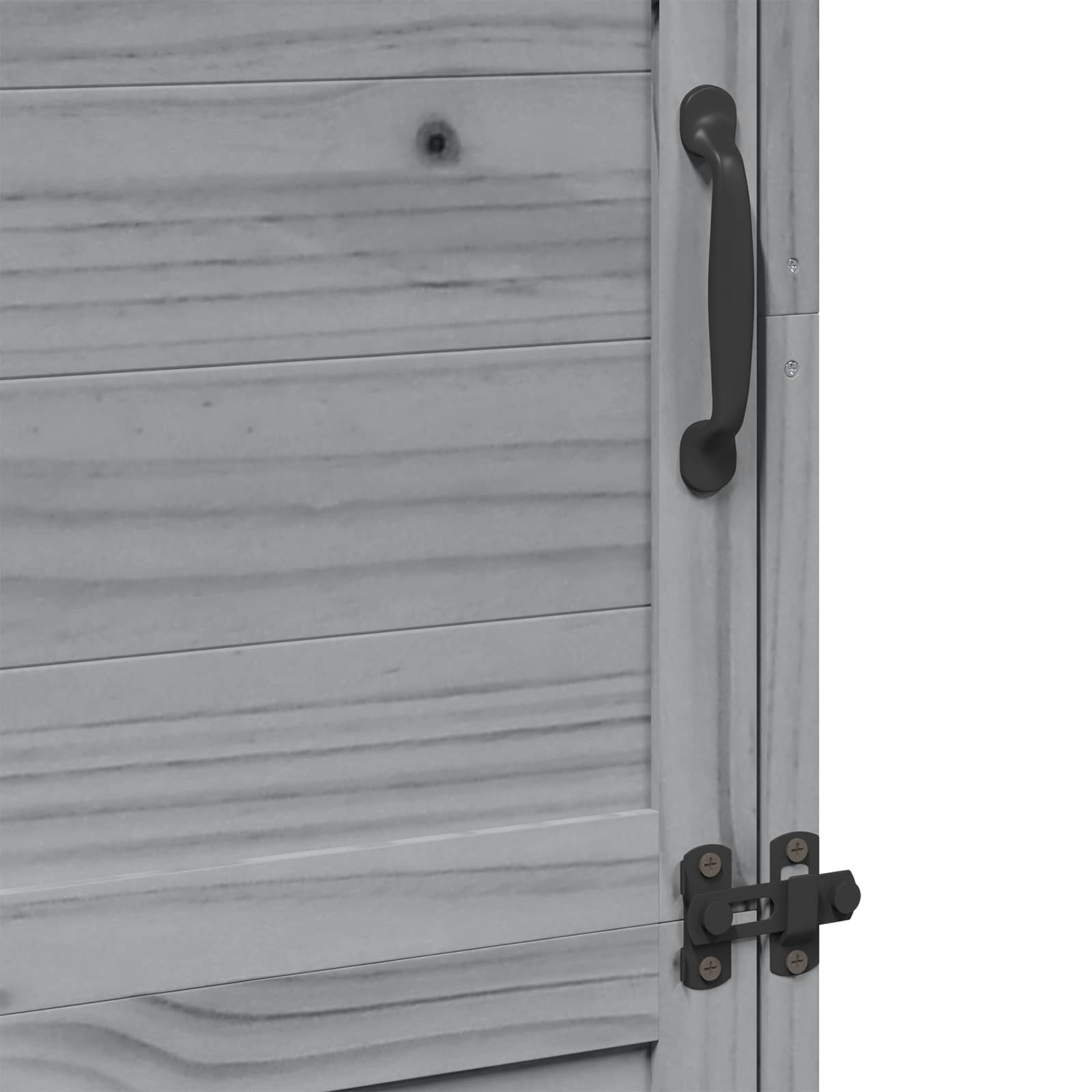 Gartenschuppen Natur 59 x 56 x 113,5 cm Massivholz aus Fichte