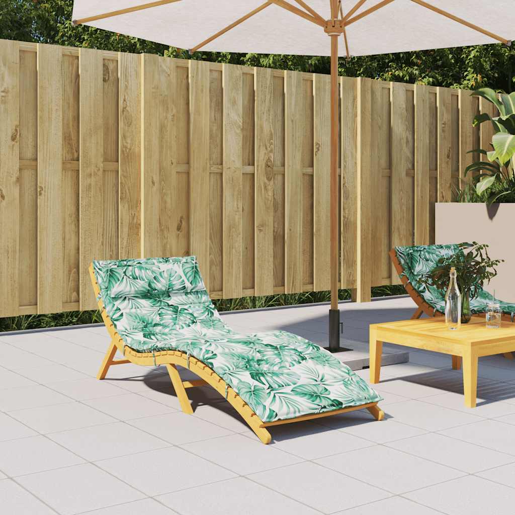 Sonnenliegen-Auflage Grau 180x60x4 cm Oxford-Gewebe