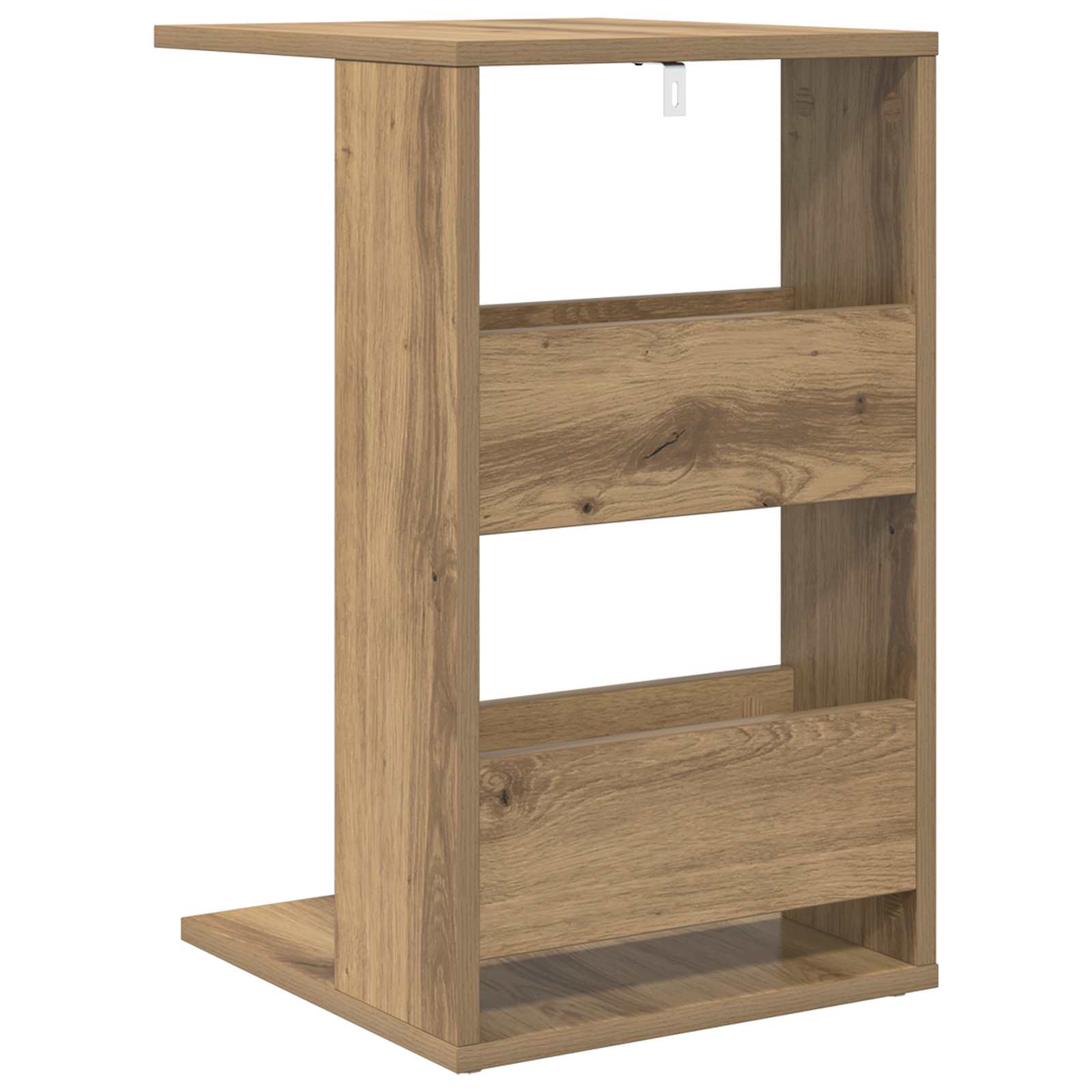 Beistelltisch Weiß 40 x 35 x 60,5 cm Holzwerkstoff