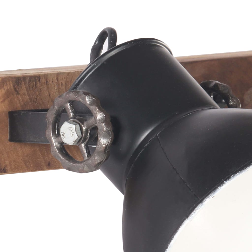 Wandlampe Industriestil Silbern 45x25 cm E27