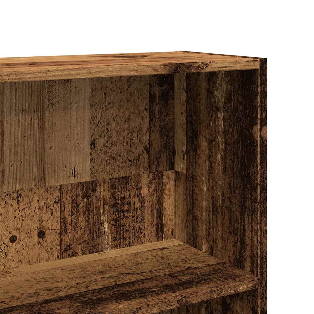 Bücherregal Weiß 40x24x75 cm Holzwerkstoff