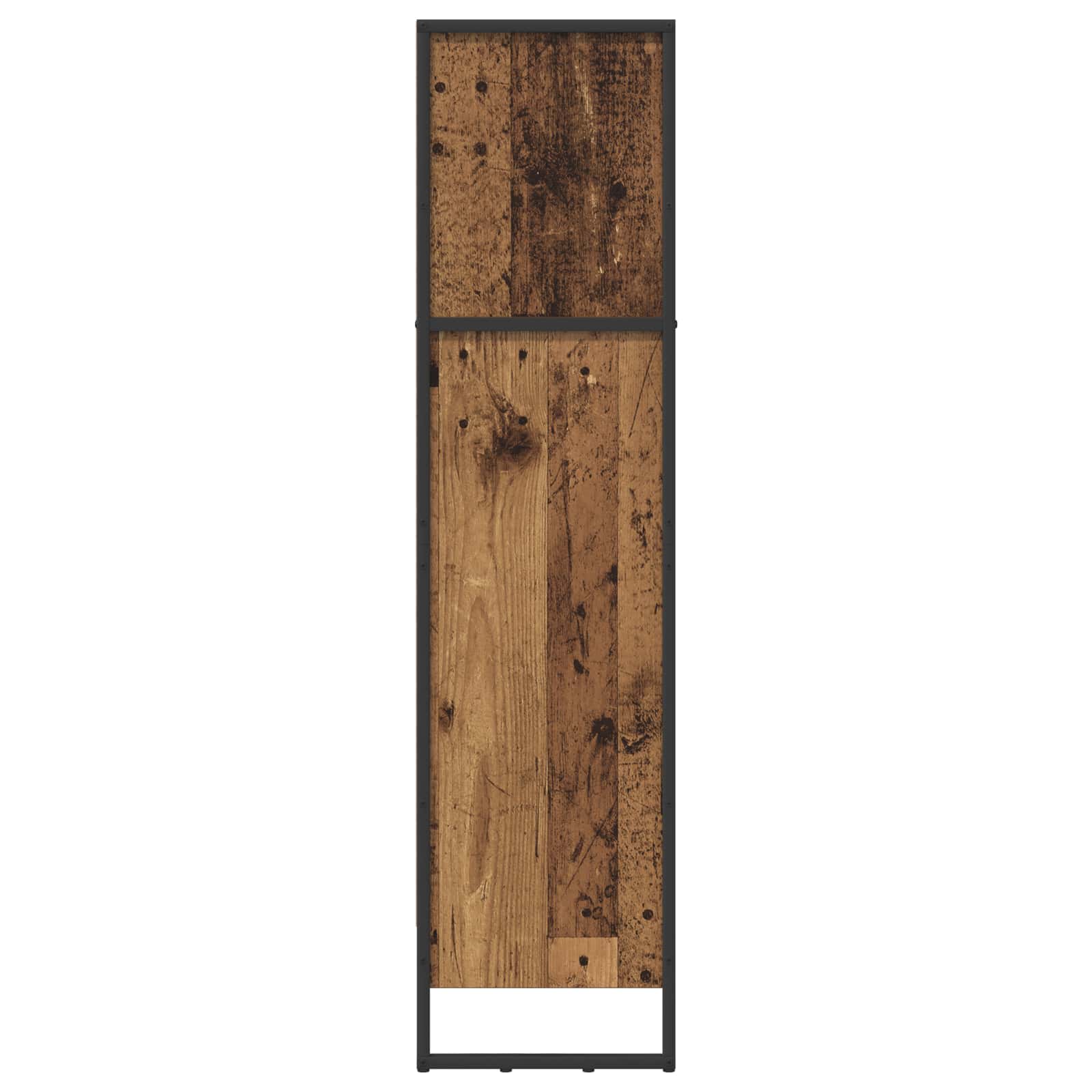 Bücherregal 2 pcs Schwarz Eichen-Optik 60 x 30 x 189,5 cm