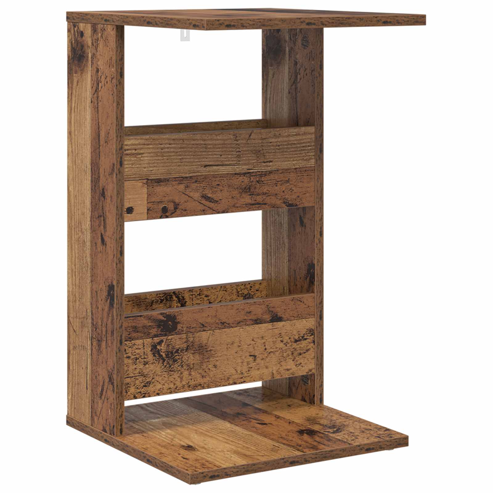 Beistelltisch Weiß 40 x 35 x 60,5 cm Holzwerkstoff
