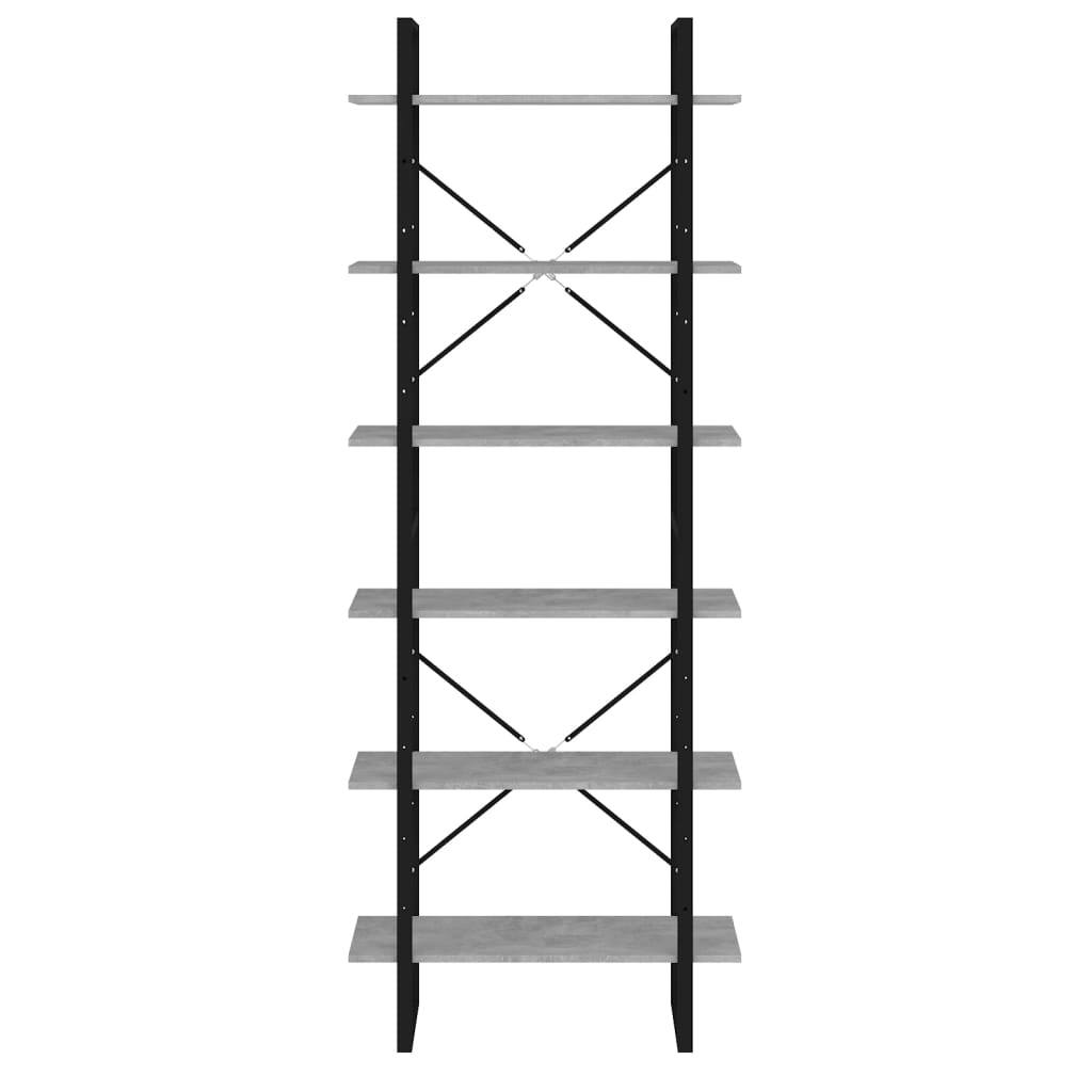 Bücherregal Weiß 80x30x105 cm Holzwerkstoff