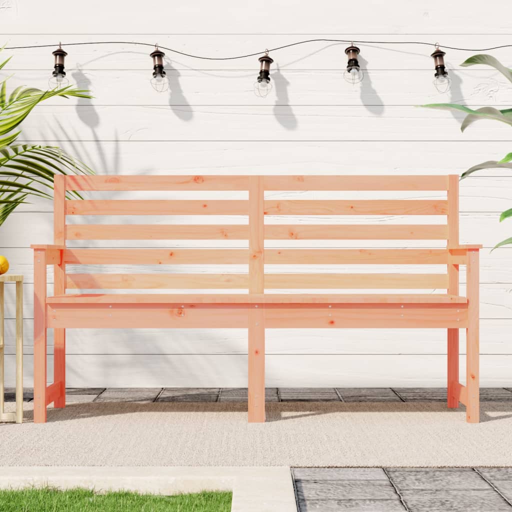 Gartenbank Grau 109x48x91,5 cm Massivholz Kiefer